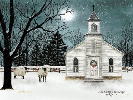 BJ1160 - I Heard the Bells on Christmas Day - Darker Sky - 16x12 Online Hot Sale