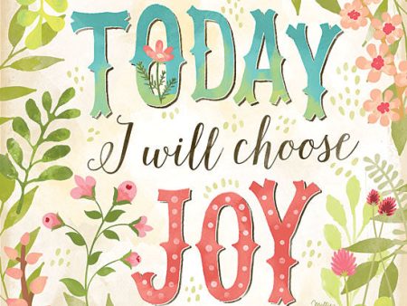 MOL1273A - Today I Will Choose Joy - 12x12 Supply