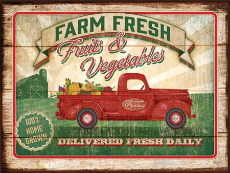 MOL916 - Farm Fresh Produce - 16x12 For Cheap