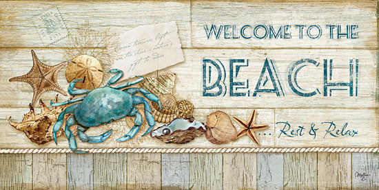 MOL413 - Beach Welcome - 18x9 Supply