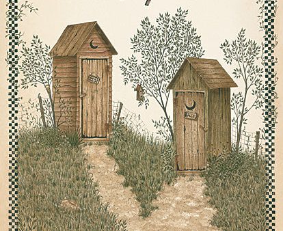 LS519 - His and Hers Outhouses - 12x16 Online Sale