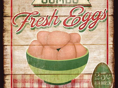 MOL921 - Jumbo Fresh Eggs - 12x12 For Cheap