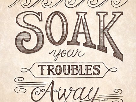 DS647 - Soak Your Troubles Away - 12x12 Online