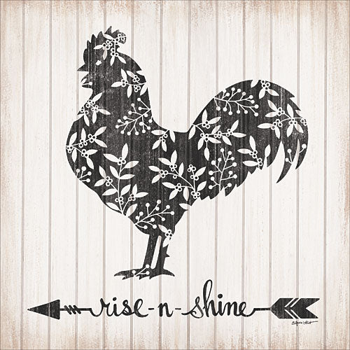 ALP1636 - Rise N Shine Rooster - 12x12 Fashion